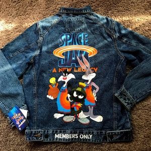 Looney toons Space jam new legacy denim jacket